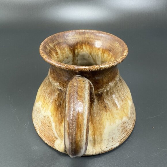 Hand Made Studio Art Pottery Bost On Stoker Coffee Mug Cup Stoneware Signed Mug - Picture 10 of 11